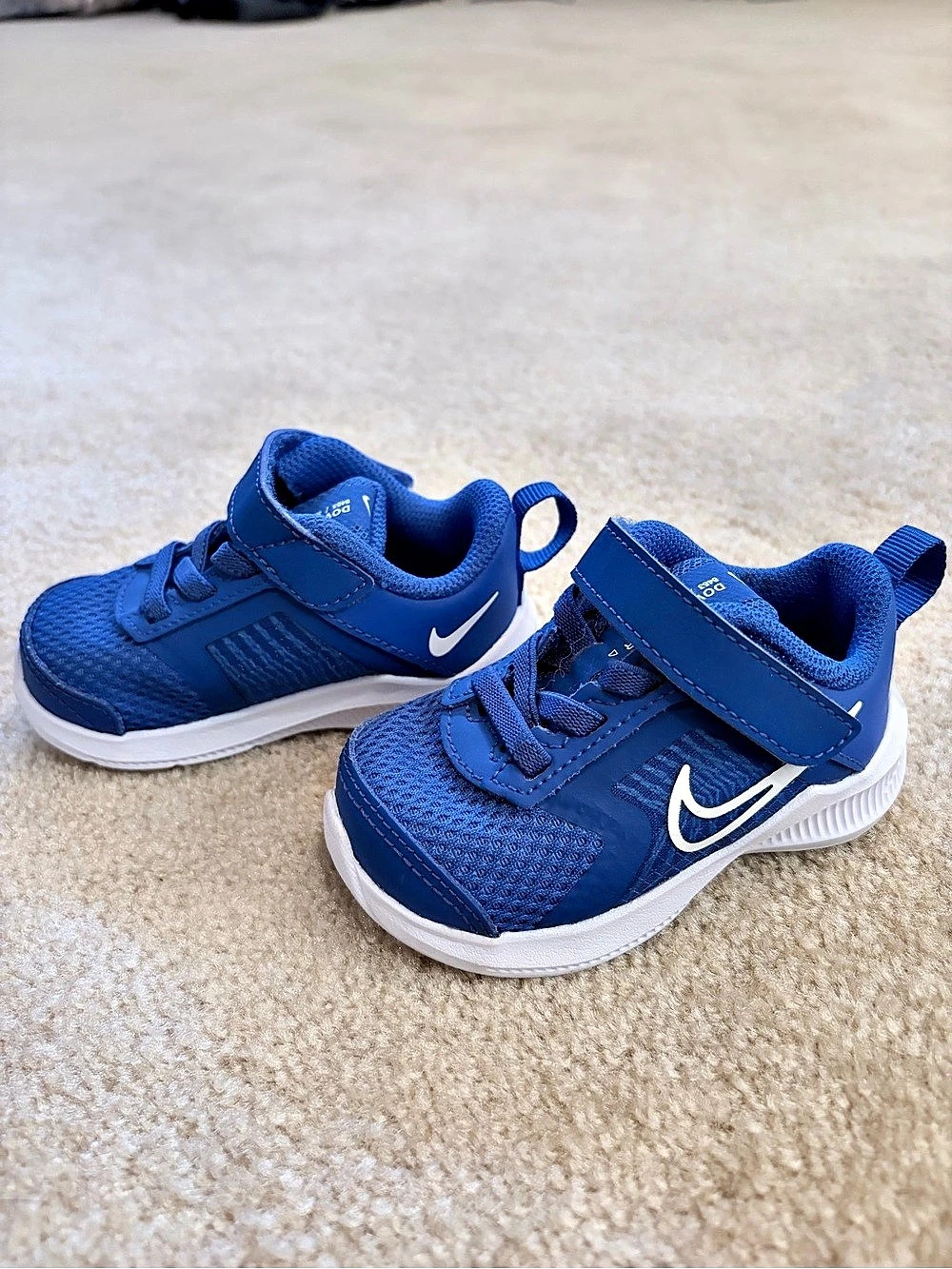 Nike Downshifter 11 Royal Blue White Toddler Sneakers Size 4C